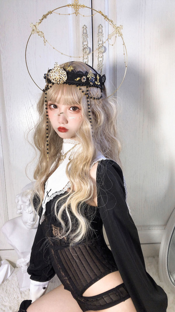 [Internet celebrity COSER photo] Anime blogger Guobaa sauce w - Rebellious nun