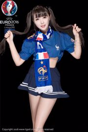 [Push Goddess TGOD] Zhao Xiaomi / Hai Yang / Lulu / Roshan / Yiyi Eva / Zhanru "Football Baby" คอลเลกชันภาพถ่าย