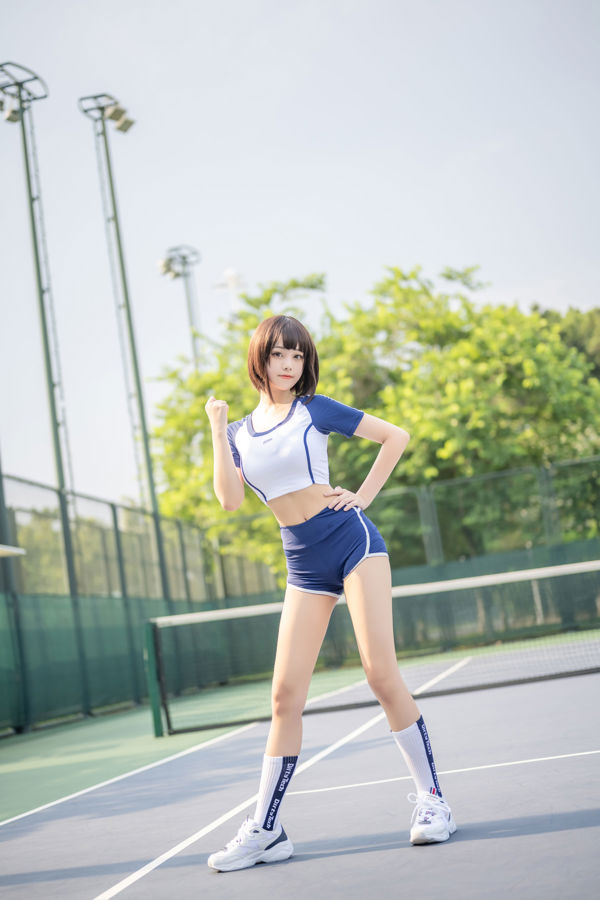 [Netzrotes COSER-Foto] Süße Miss Sister Honey Cat Qiu - Gymnastik