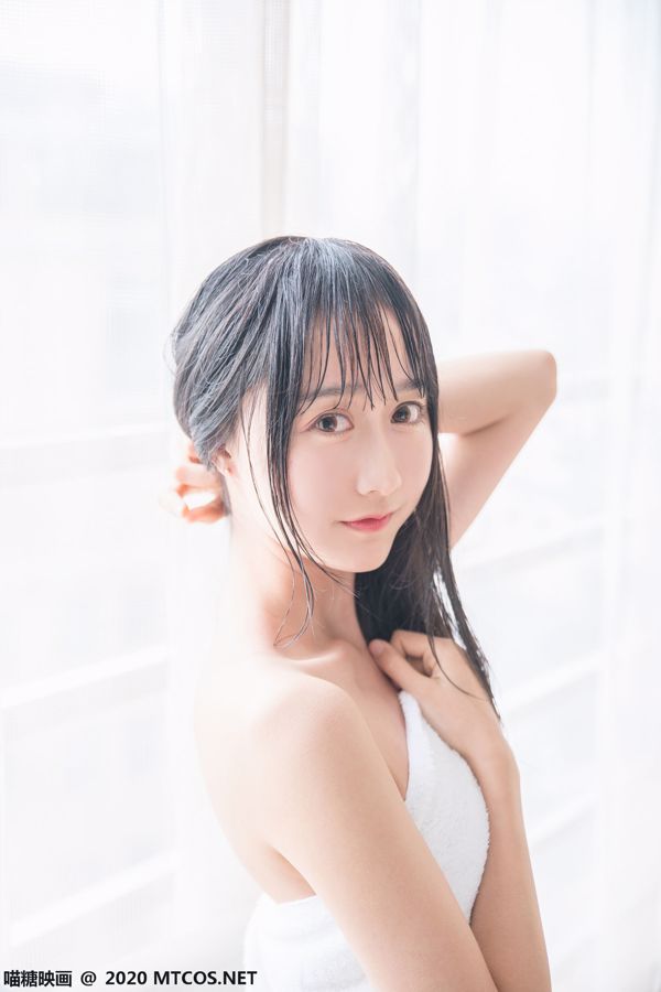 [喵糖映画] VOL.174 "Pure White Bath Towel"