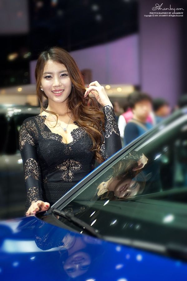 รถยนต์เกาหลีรุ่น Cha Jeonga (차정아) การรวบรวม "Auto Show Picture Lace Series"