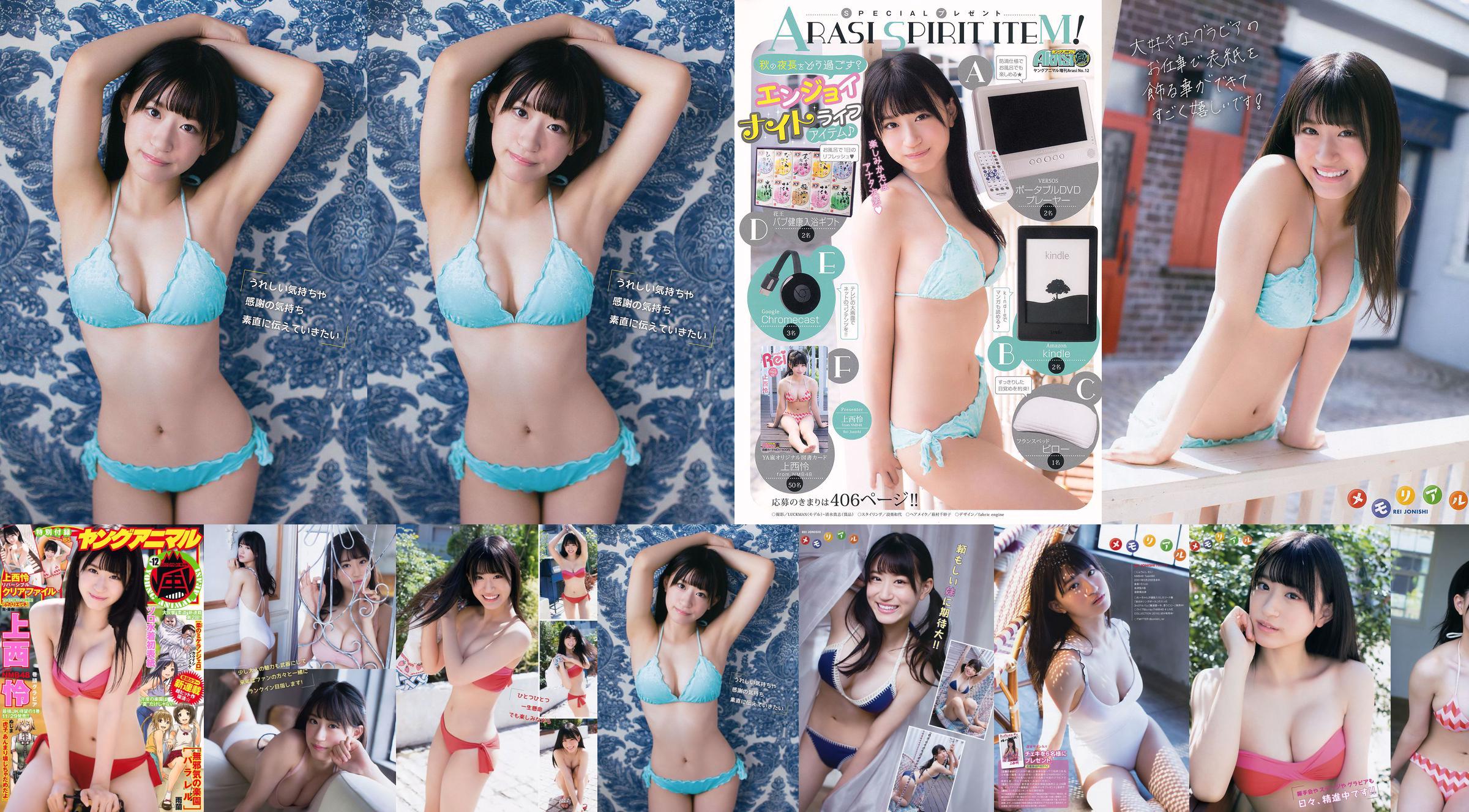 Rei Jonishi [Young Animal Arashi] Arashi Numéro spécial 2017 Magazine photo n ° 12 No.6c9a99 Page 1