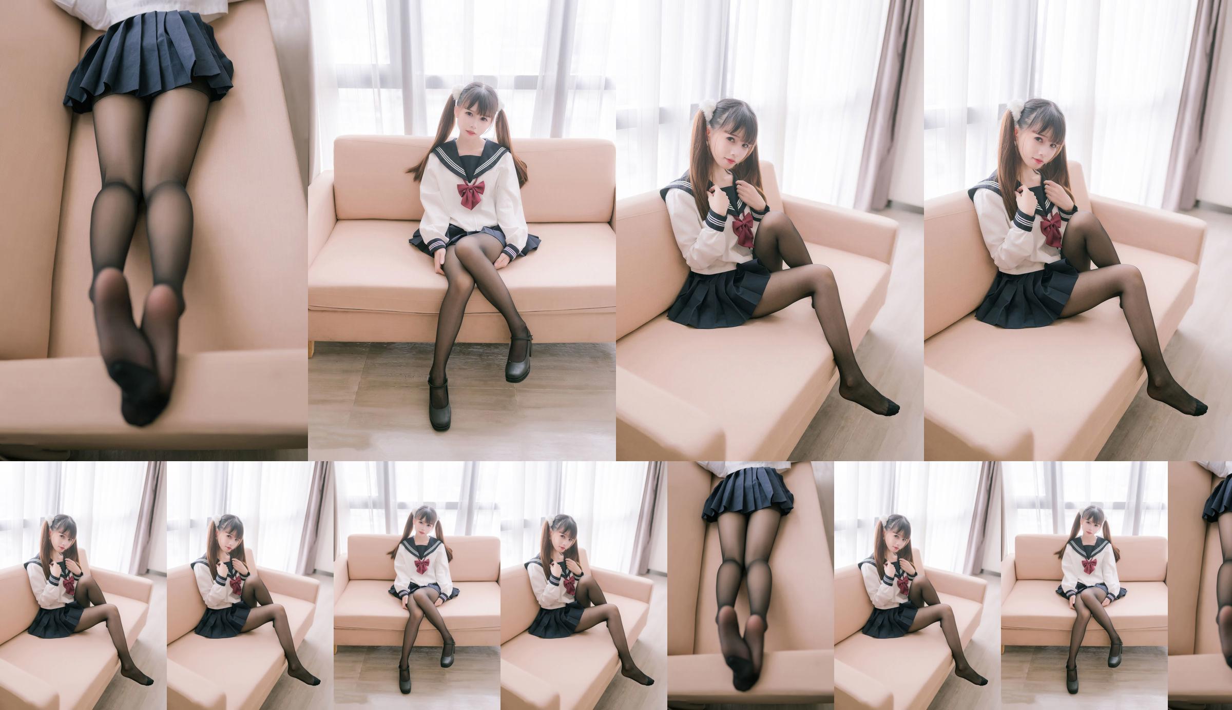[Meow Candy Movie] JKL.023 Watanabe Yao Yaozi Двойной хвостик JK Uniform No.5bf68e Страница 3
