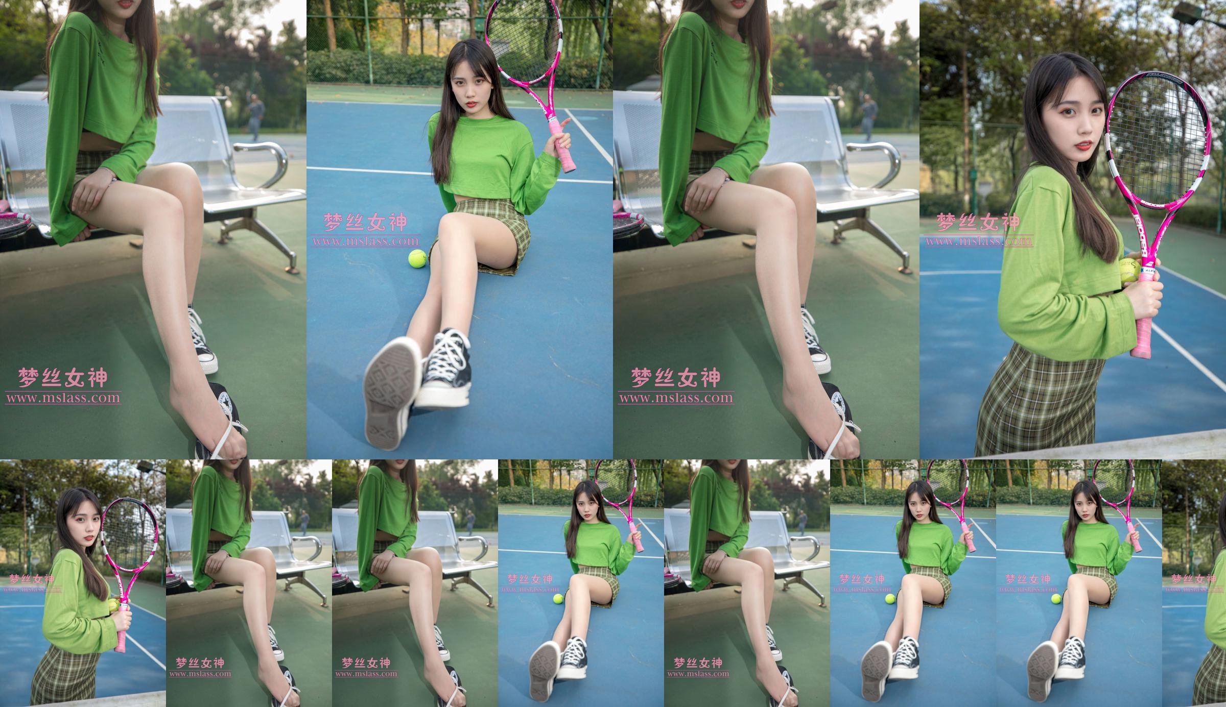 [Déesse des rêves MSLASS] Xiang Xuan Tennis Girl No.4fc2b6 Page 4