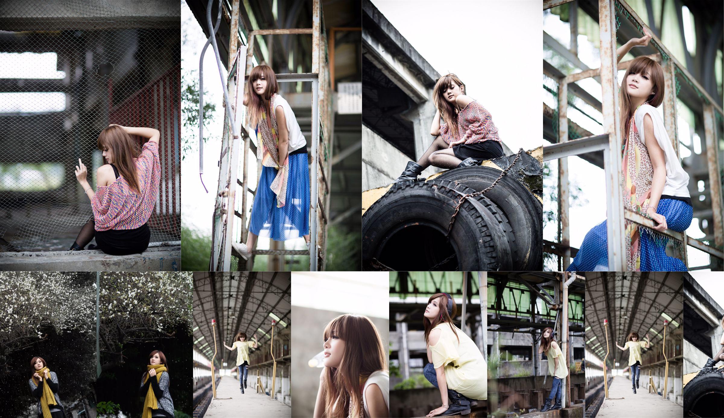 台湾美女模特熊維尼《南港废墟外拍》 No.3375dd ページ1