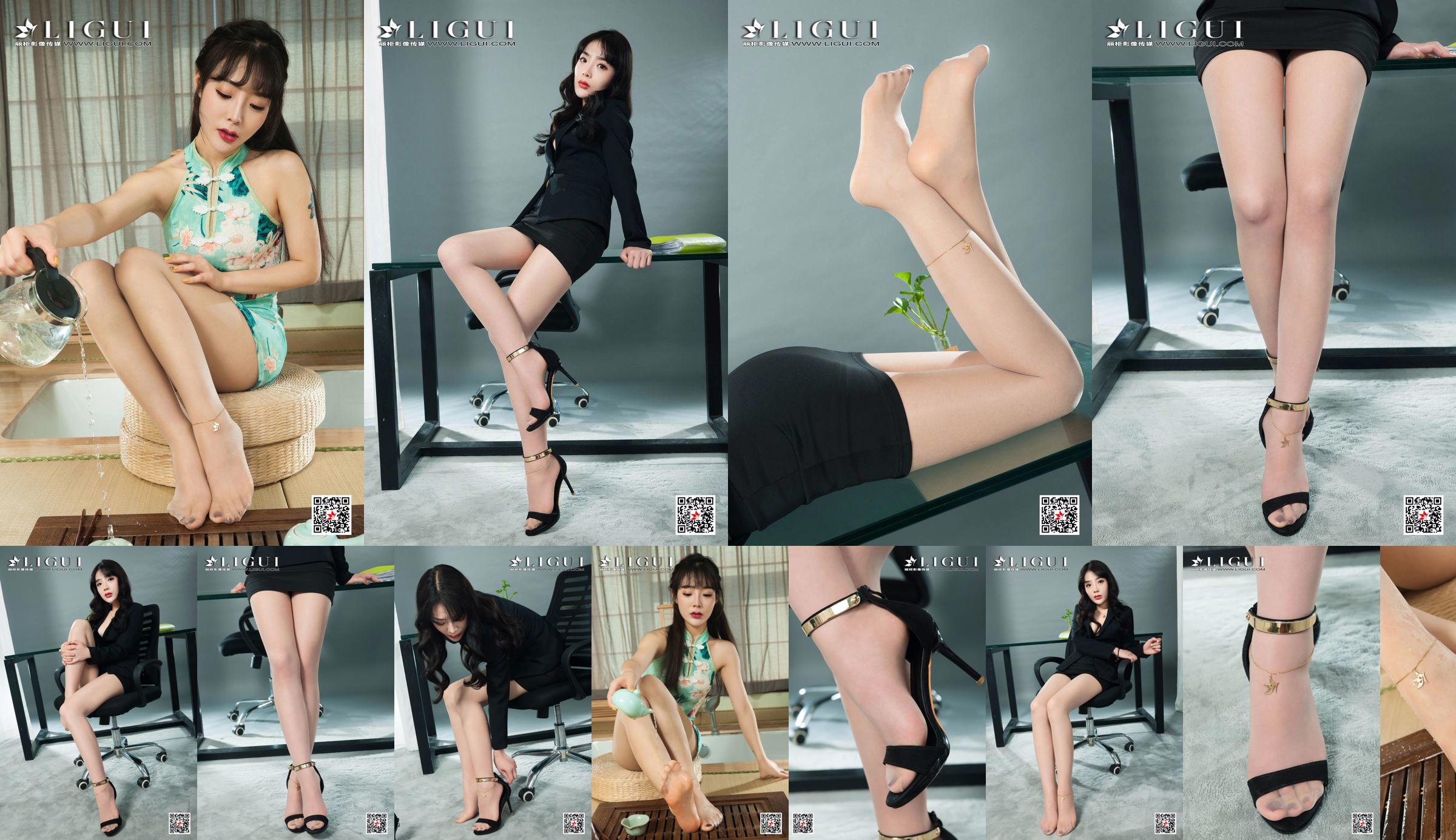 [丽柜Ligui] Network Beauty Model Zhao Rui No.456129 Pagina 1