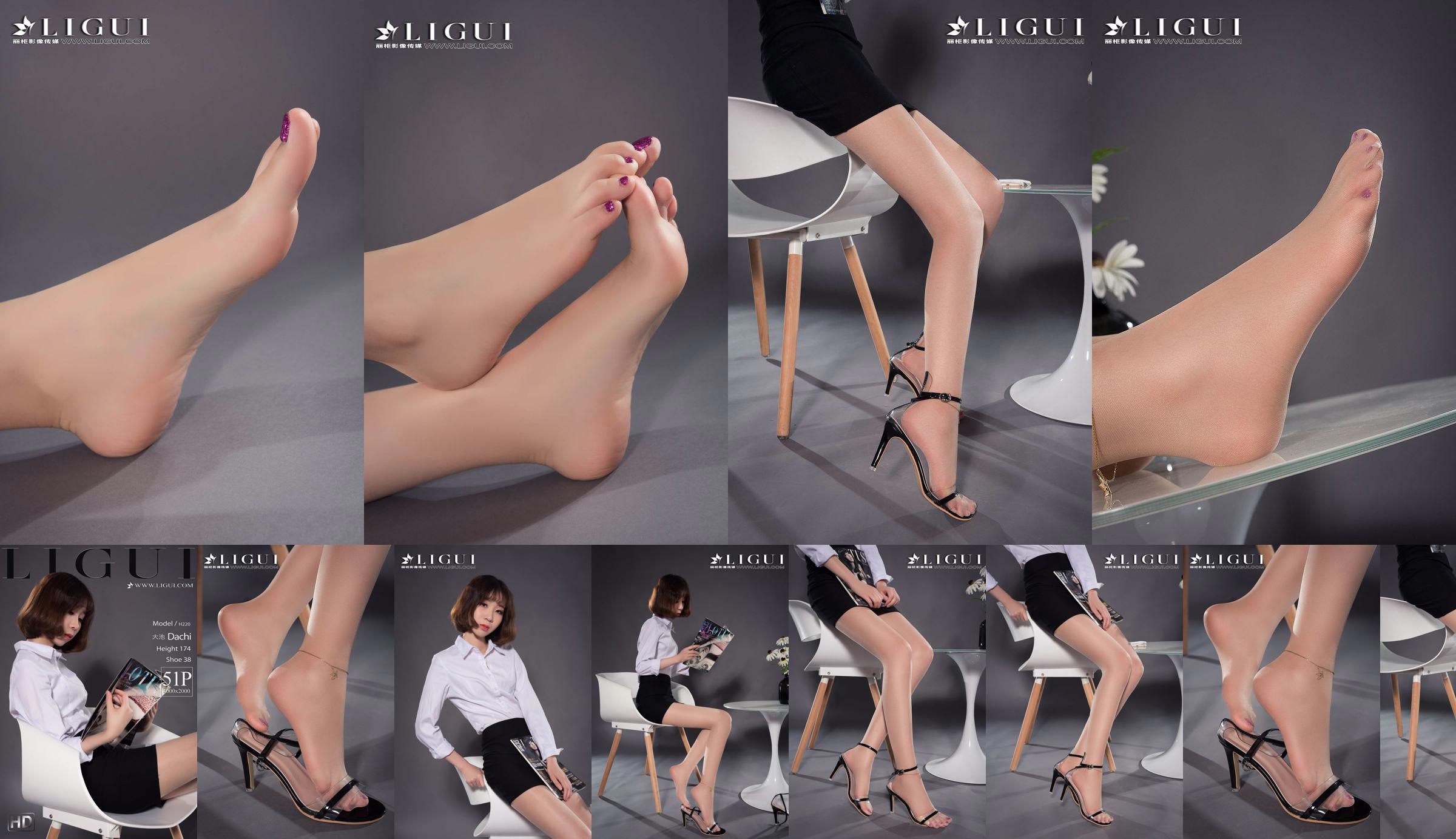 Người mẫu chân Oike "Heo với giày cao gót CV" [Ligui Ligui] Vẻ đẹp Internet No.25a9da Trang 3