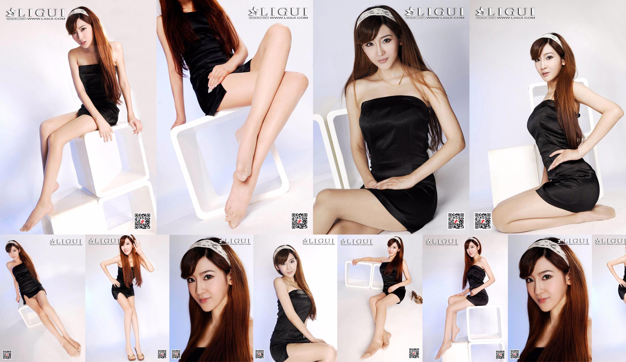 Model Liu Weiwei "Beautiful Legs and Jade Feet" [丽 柜 Ligui] No.8acd08 Halaman 1