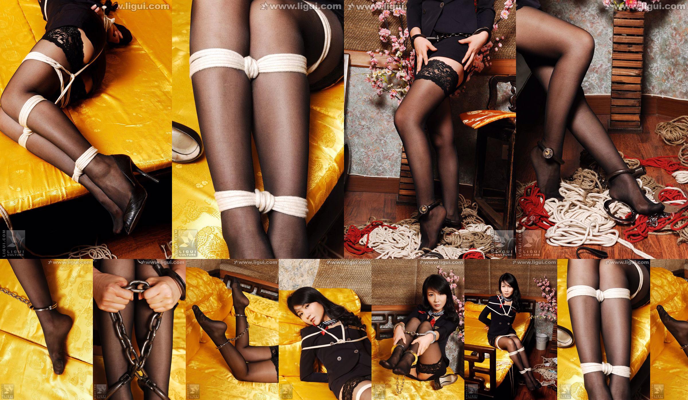 Model LISA "The director of the teaching department of a mature university also plays with Meishu" [丽柜美束LiGui] Silk Foot Photo Picture No.7e5f31 Page 3