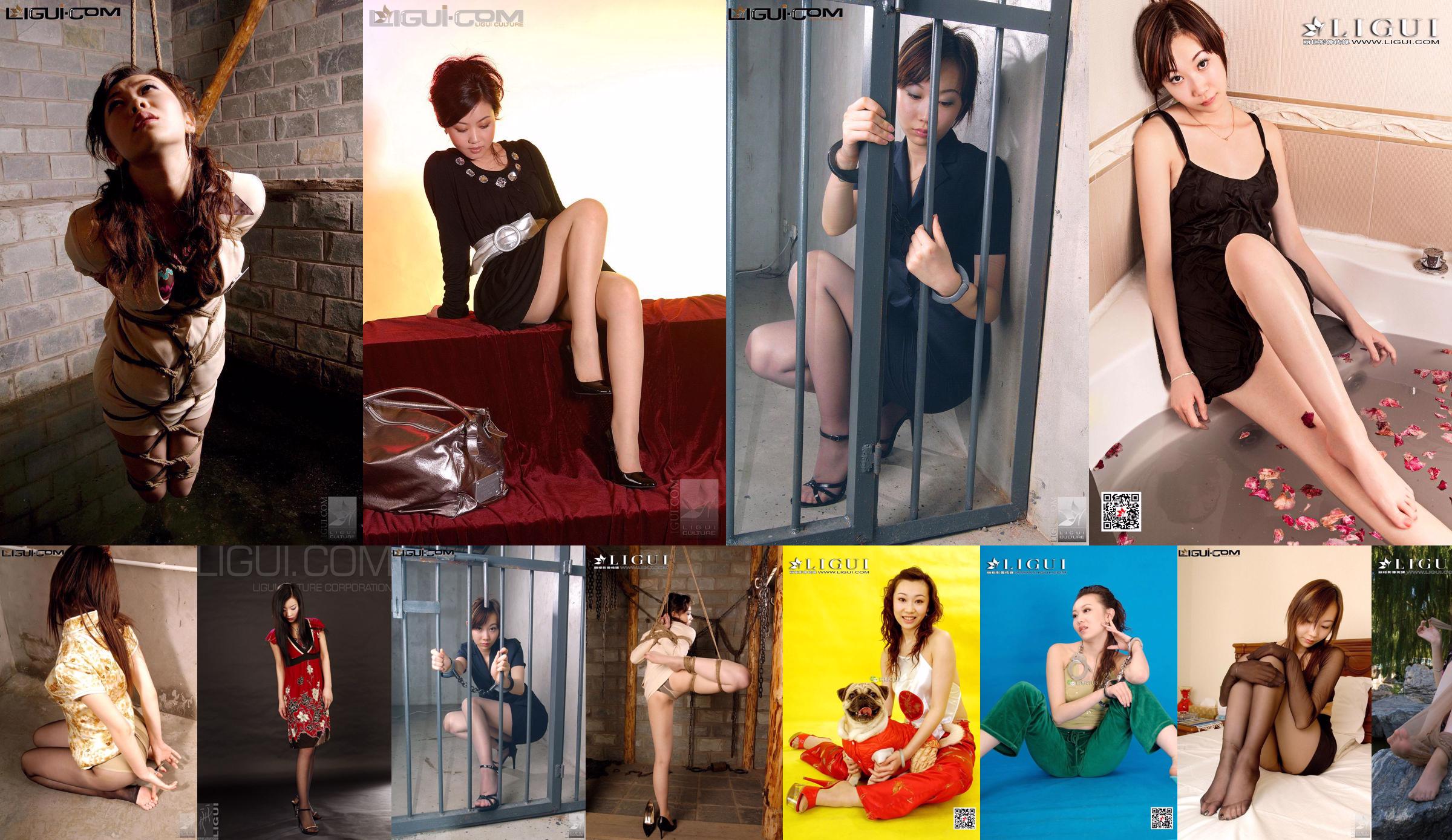 Model Xiao Lulu "Sexy Kitty"[丽 柜 LiGui] 실키 풋 사진 사진 No.a3ab9a 페이지 16