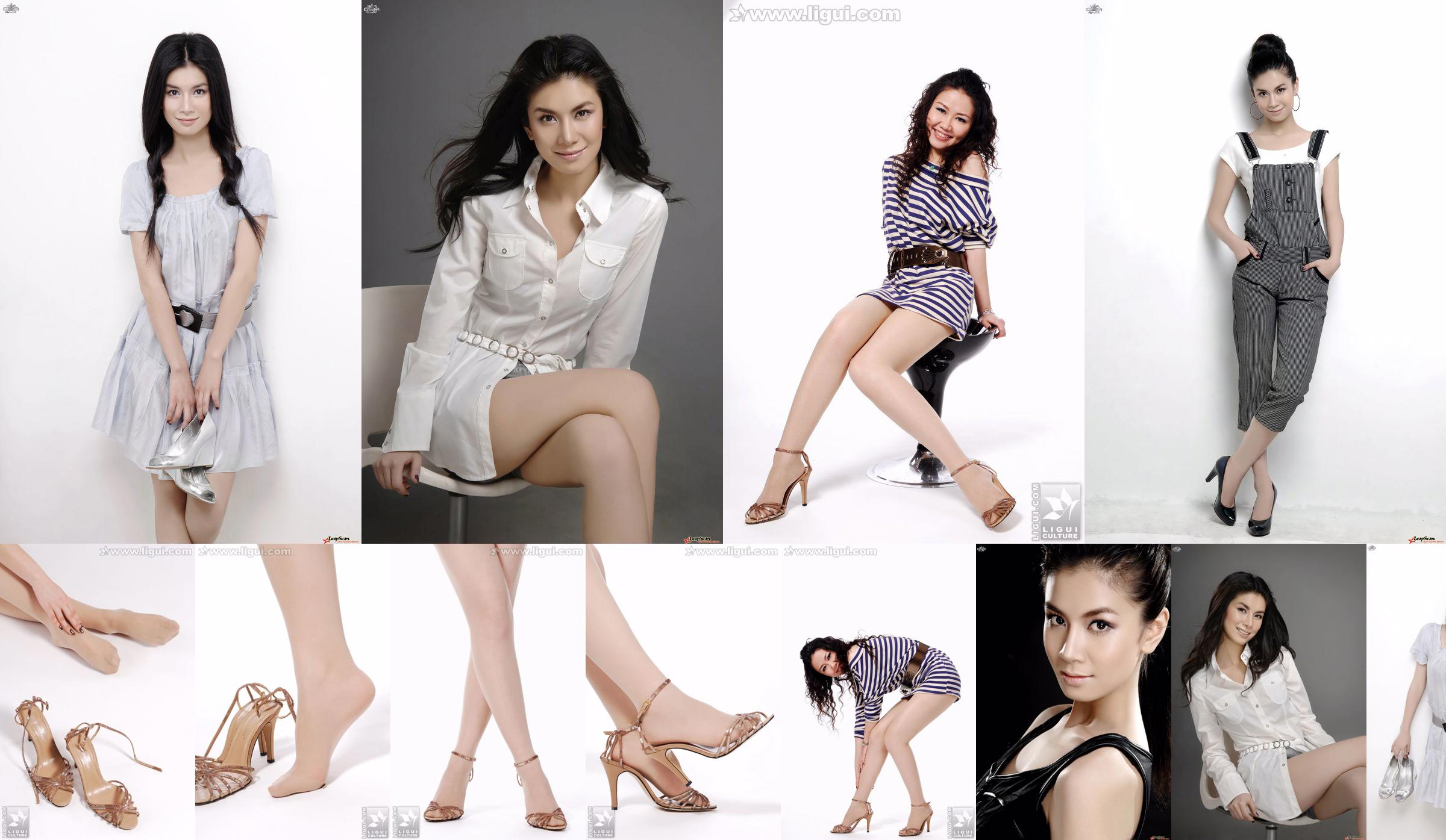 Model Wang Di "Die freche kleine Prinzessin" [丽 柜 LiGui] Schöne Beine und Jadefüße Foto Bild No.2864f9 Seite 21