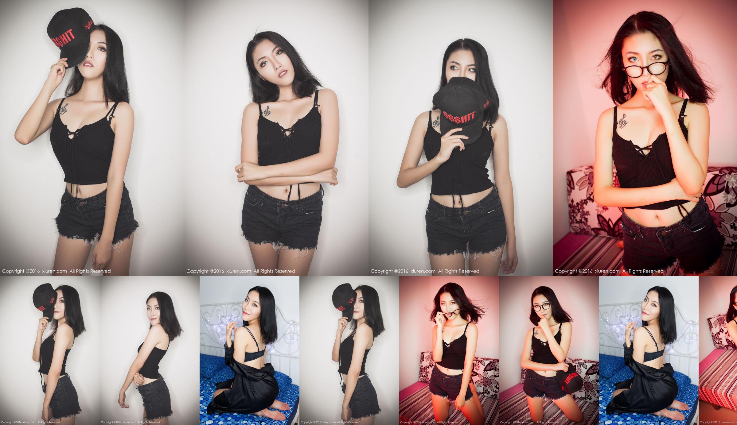 BOBO_xk (Li Qianyao) "Serie de pantalones calientes + ropa interior" [秀人网XiuRen] No.617 No.d96cc9 Página 9