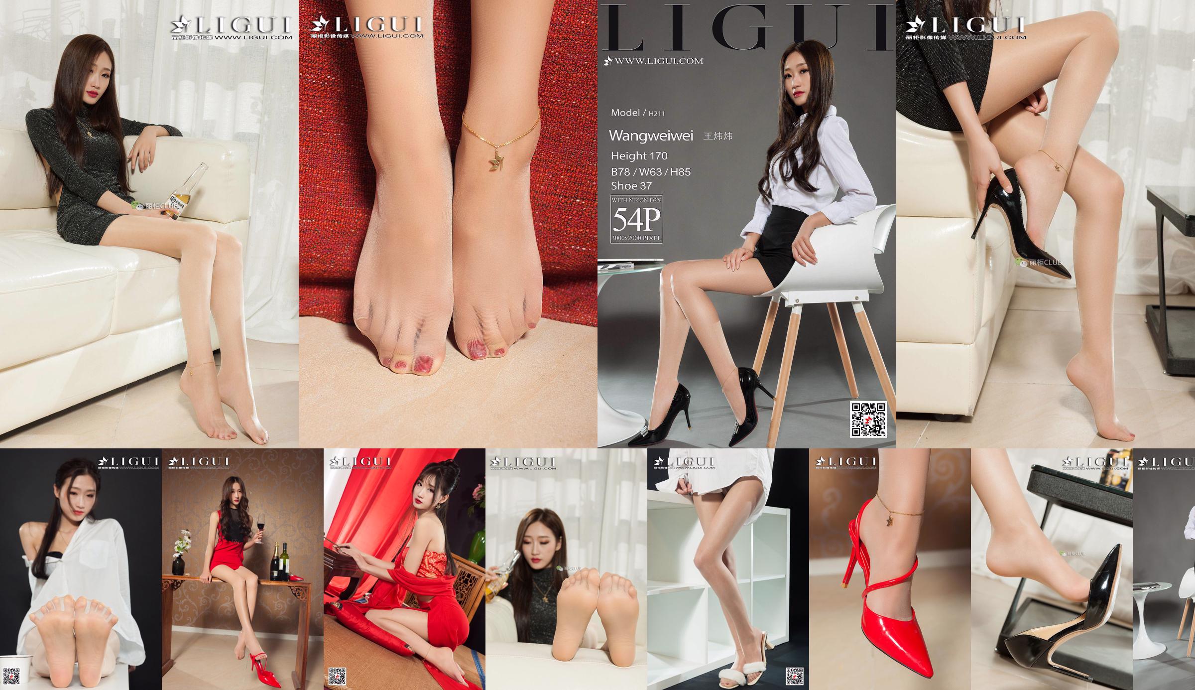 Wang Weiwei "Superior Classical Silk Foot" [丽 柜 LIGUI] Network Beauty No.dd1a15 Pagina 1