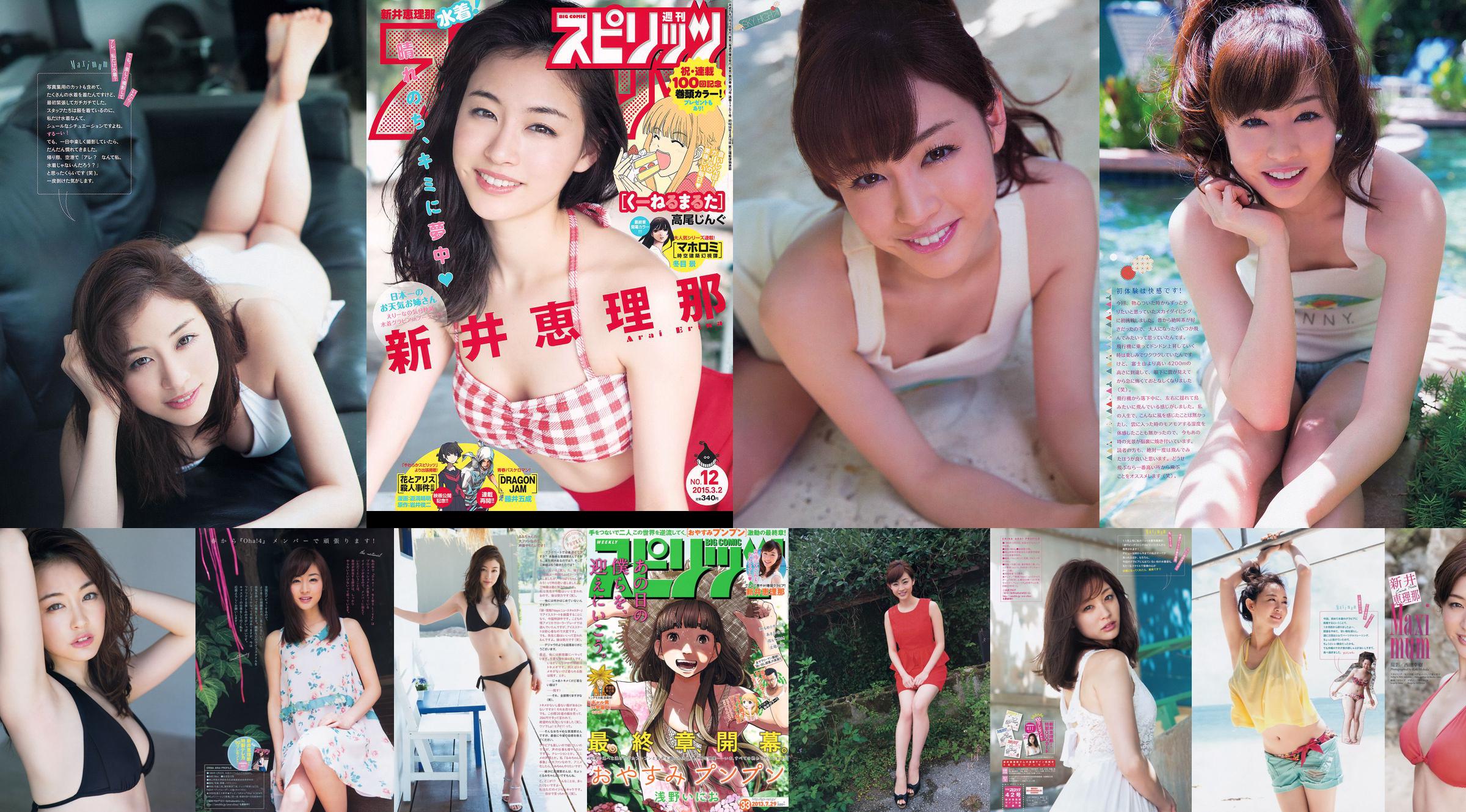 [Weekly Big Comic Spirits] 新井恵理那 2013年No.14 写真杂志 No.9df966 第1頁