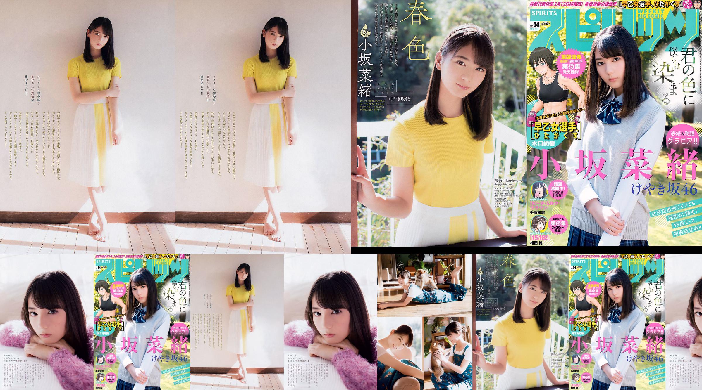 [Weekly Big Comic Spirits] Nao Kosaka 2018 No.14 Photo Magazine No.8c8f52 Pagina 1