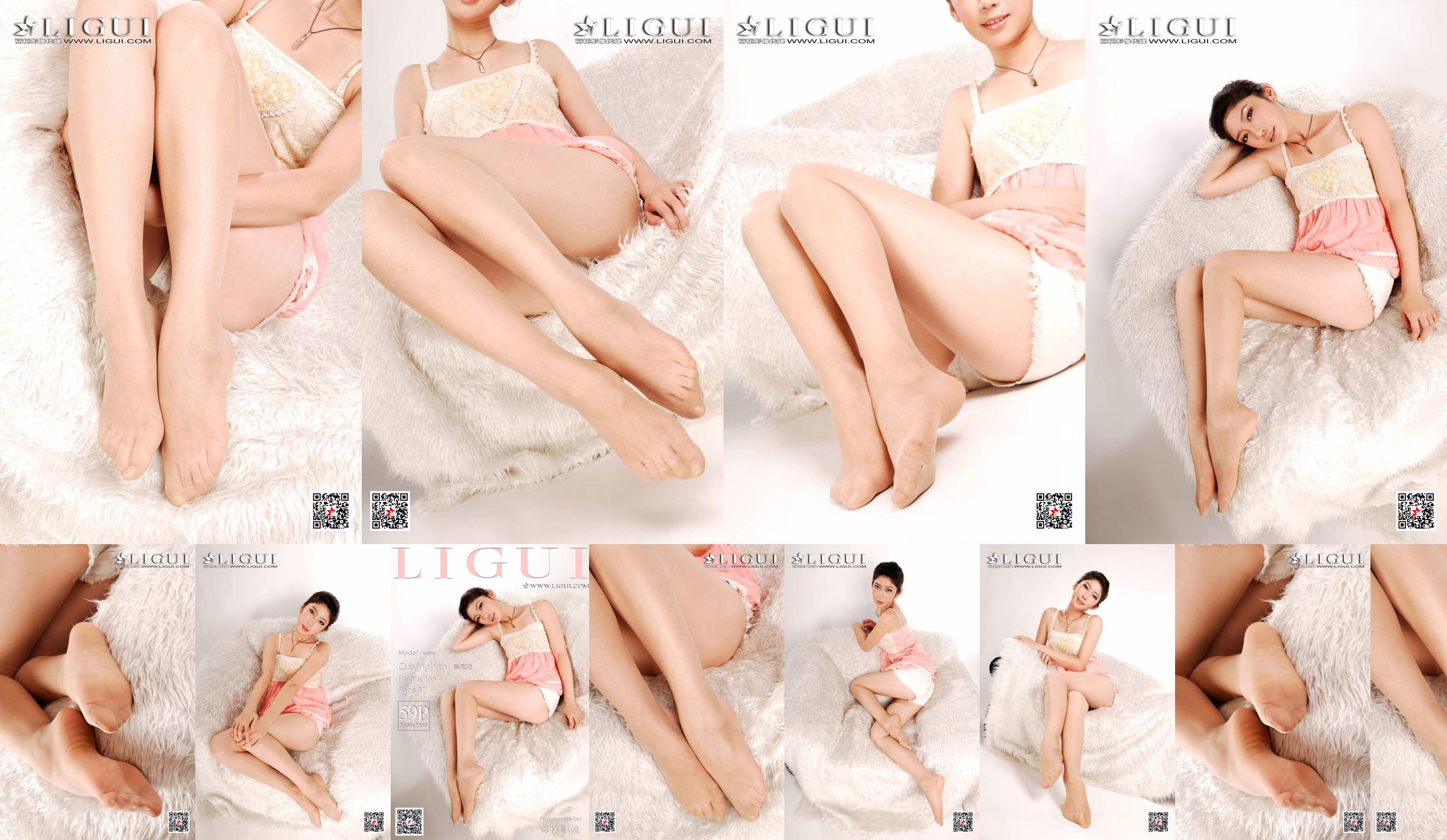 Người mẫu Cui Yinghan "Ross and Jade Foot" [Ligui Ligui] No.d2d1f5 Trang 1