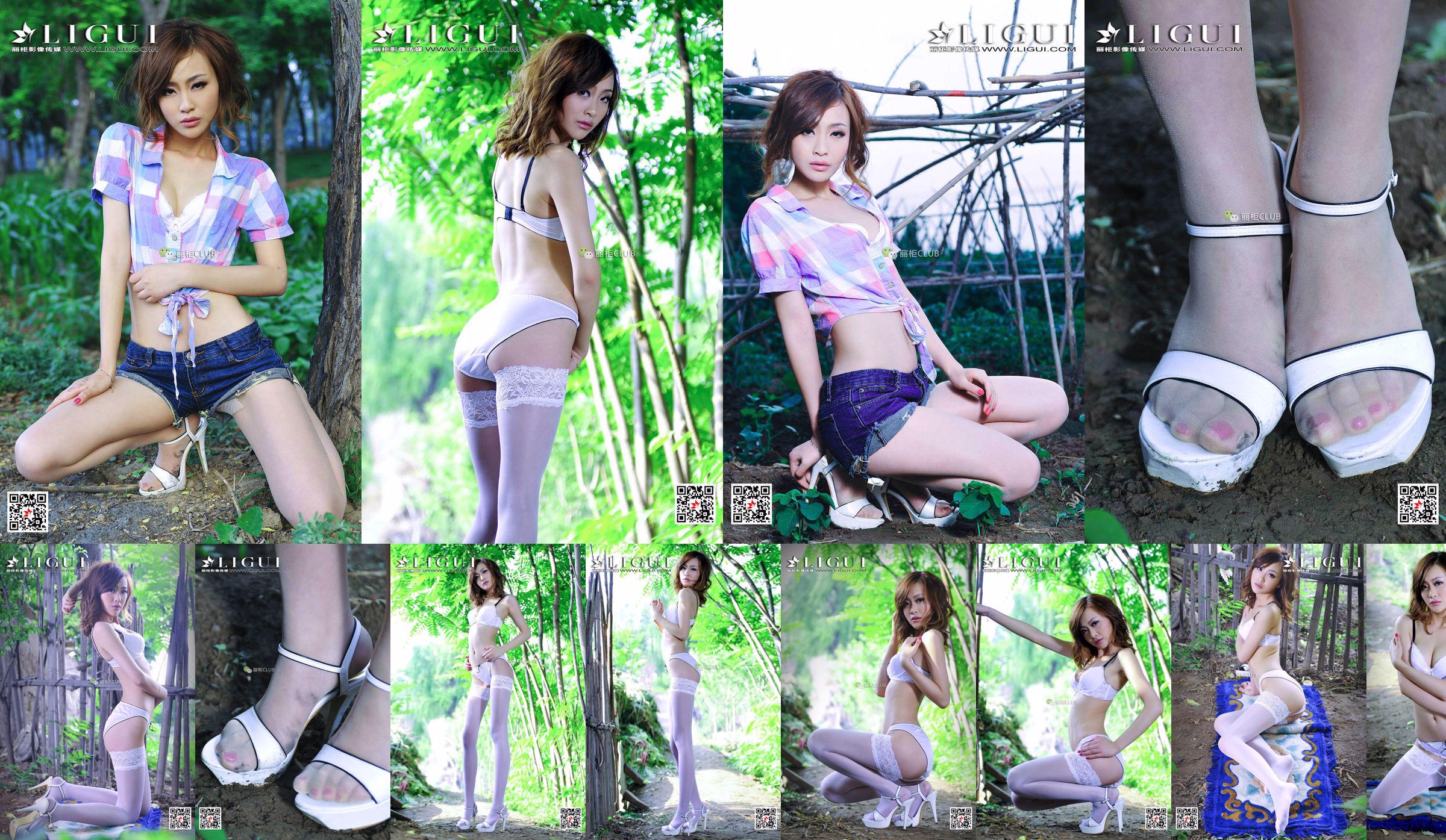Leg model Tong Lei "White Silk Beautiful Leg Girl" [LIGUI] Beautiful Legs in Stockings No.0edf31 Page 2