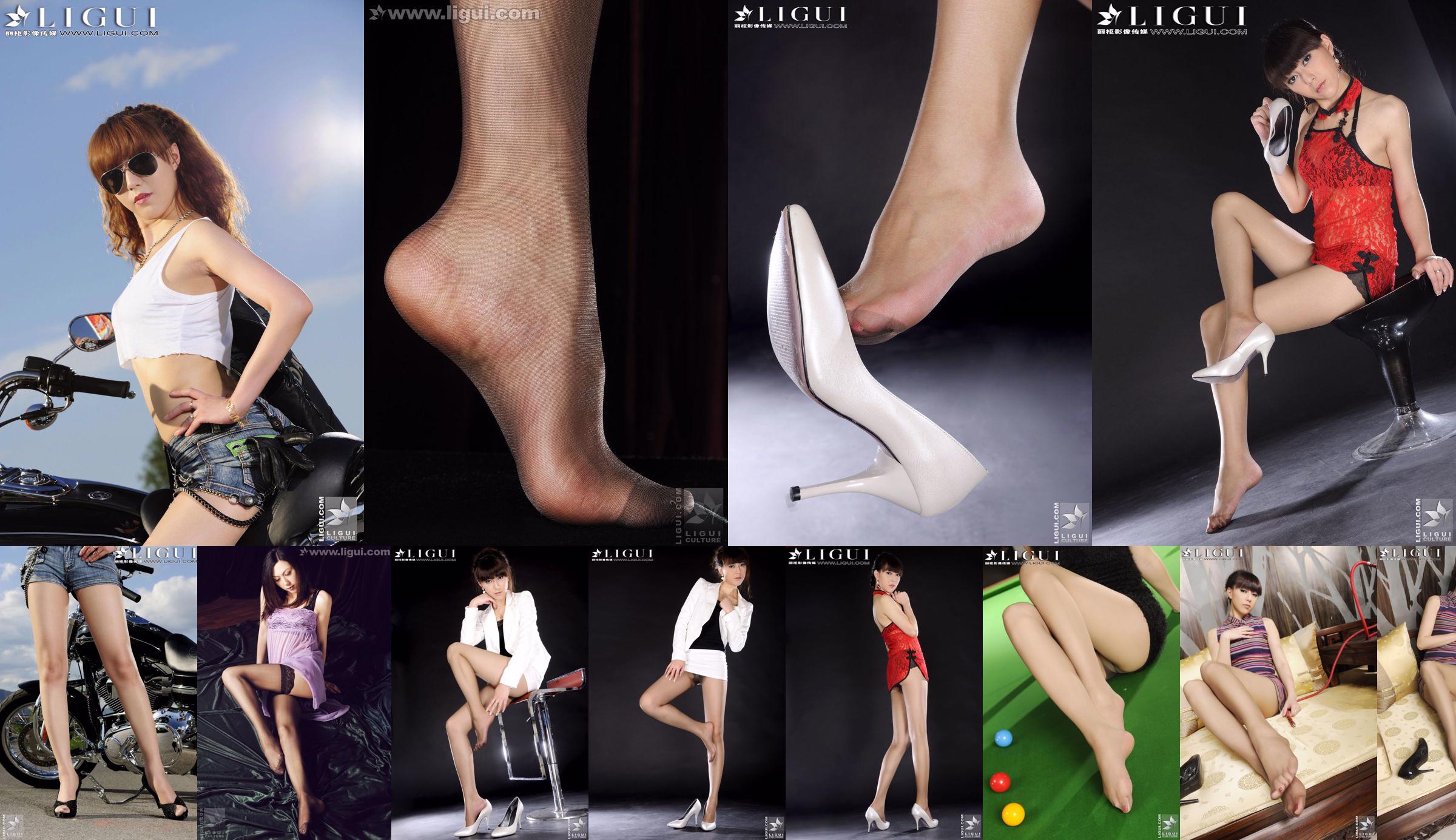 Người mẫu Cherry "Đôi chân xinh đẹp và đôi giày cao gót của một nữ giáo viên đại học" [丽 柜 LiGui] Ảnh chụp ảnh đôi chân xinh đẹp và đôi chân ngọc bích No.14728b Trang 24