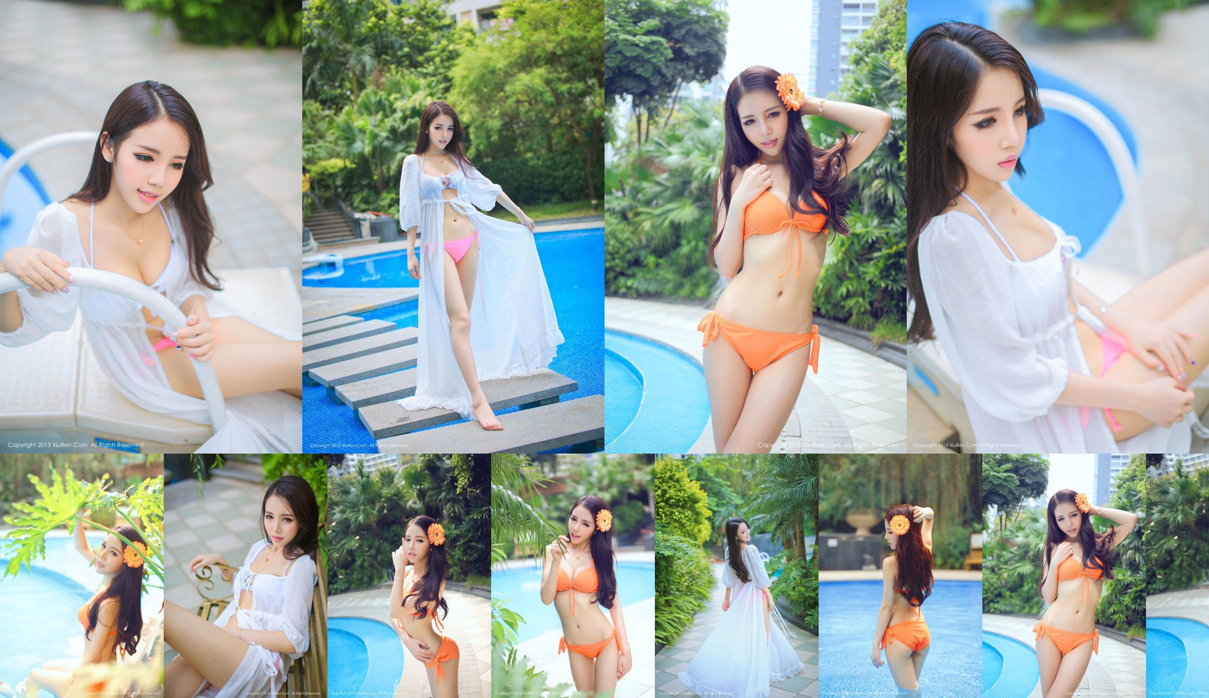 Oxygen Beauty @ VikiChing Bikini [秀 人 网 XiuRen] No.019 No.677d23 Pagina 1
